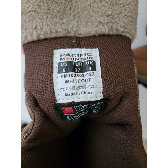 PACIFIC MOUNTAIN Whiteout 3M Thinsulate Quilted Winter Boots Women's Sz 6 NWOB - Picture 9 of 11